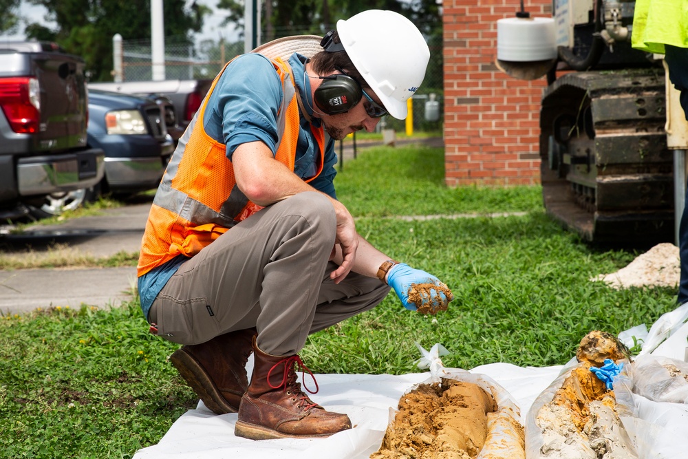 Camp Lejeune conducts water well testing