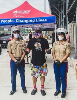 Love Drops: Marines give back to those in need