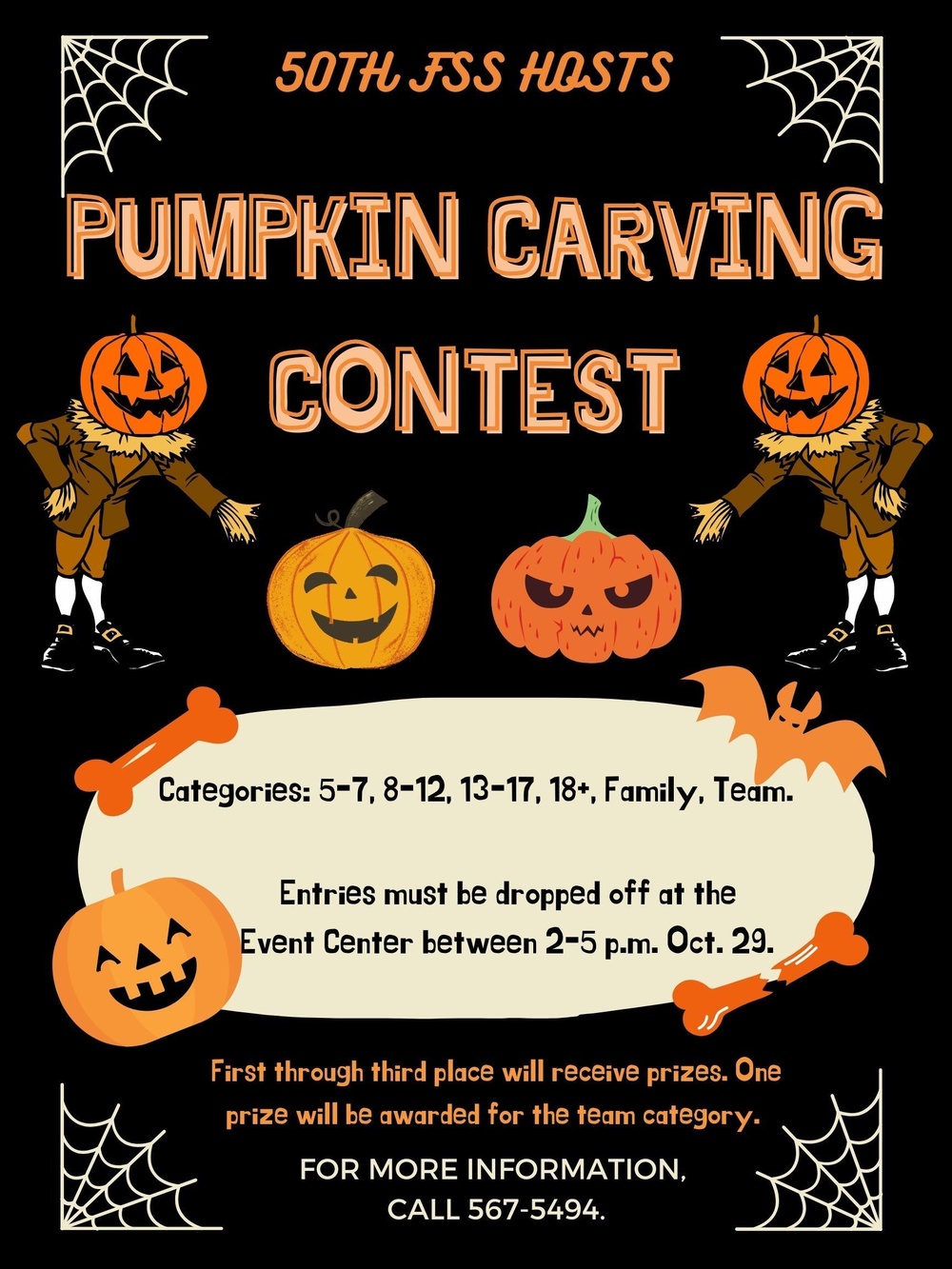 50th FSS to host pumpkin carving contest