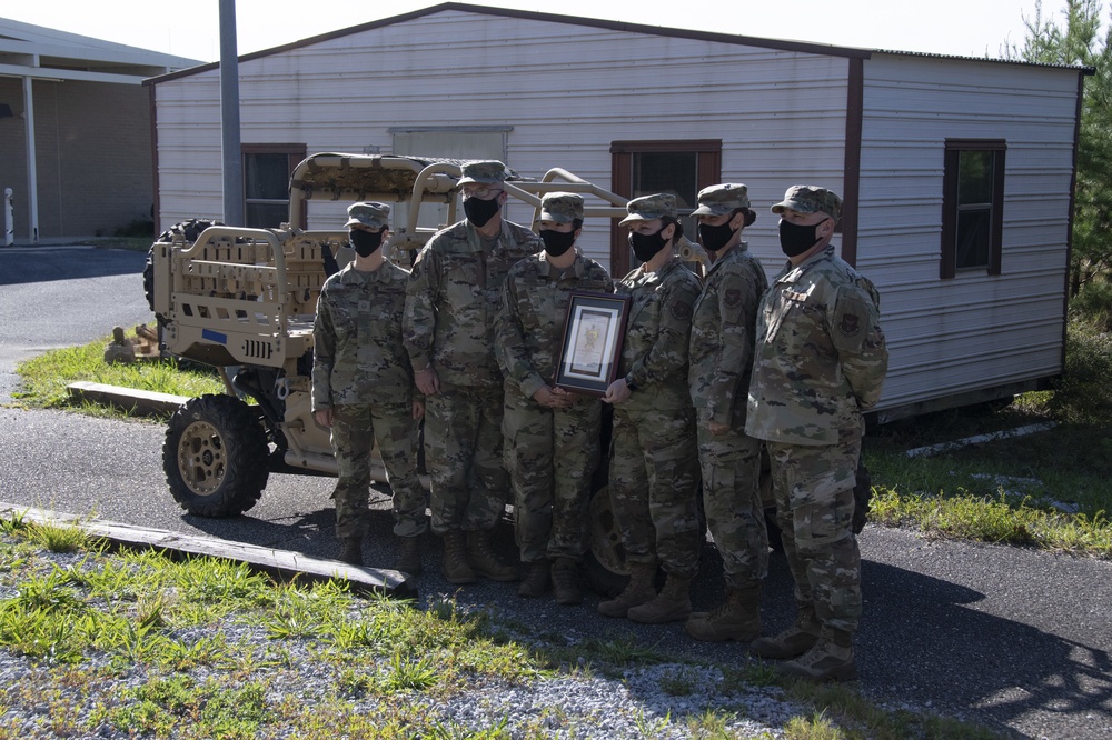 919 SOW first sergeant inducted to AFRC Order of the Diamond