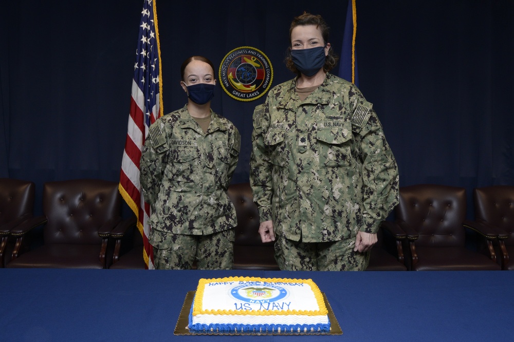 NMRTC Great Lakes Celebrates U.S. Navy's 245th birthday