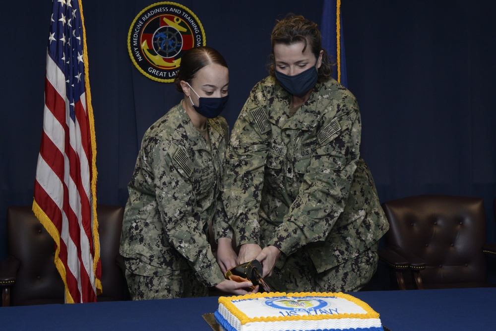 NMRTC Great Lakes Celebrates U.S. Navy's 245th birthday