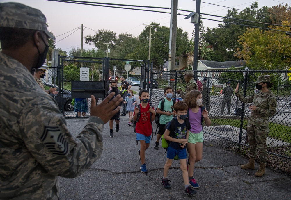 A ‘Military Morning’ for local Tampa elementary