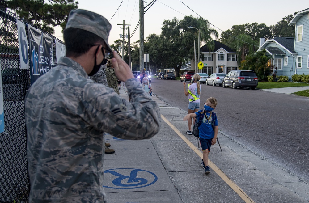 A ‘Military Morning’ for local Tampa elementary