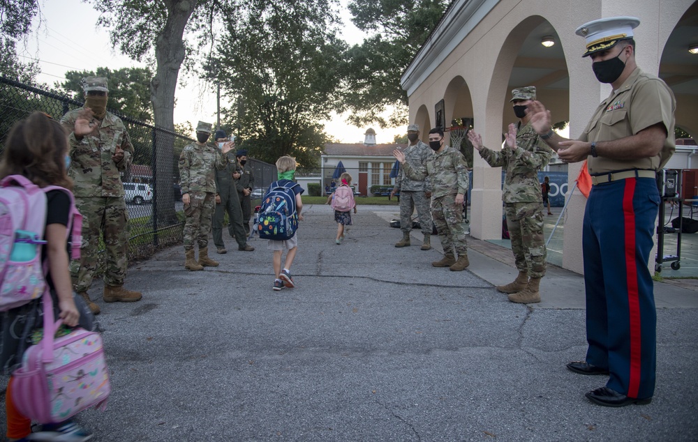 A ‘Military Morning’ for local Tampa elementary