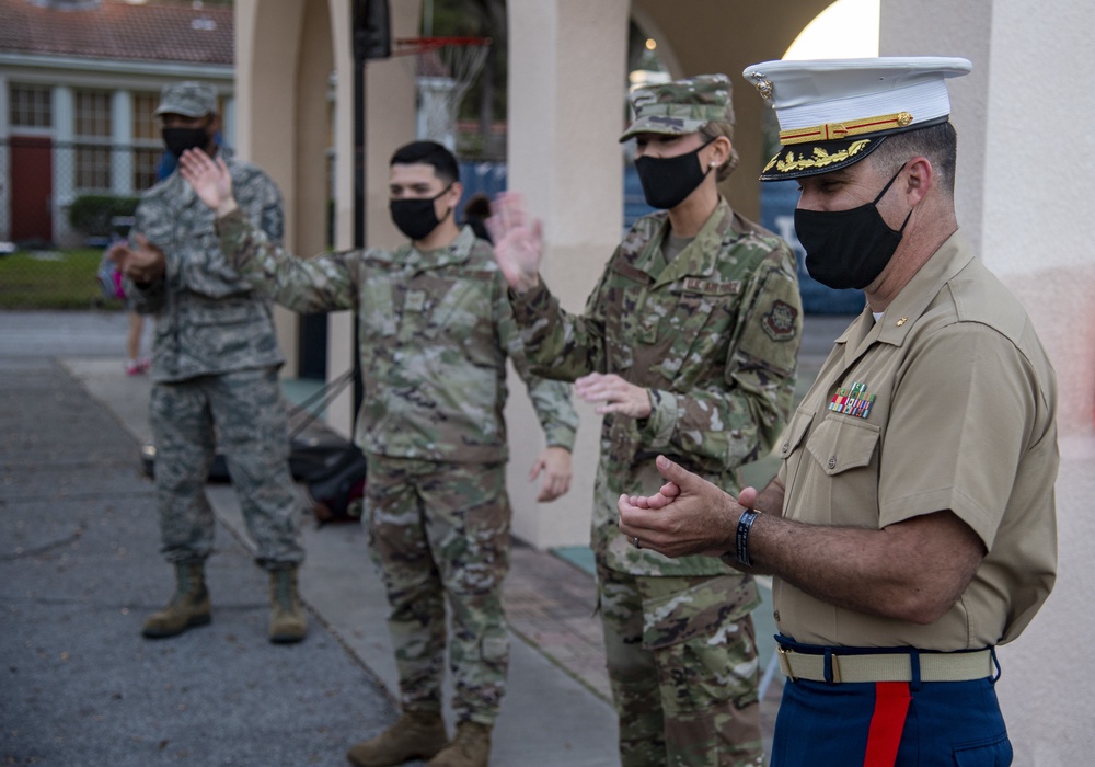 A ‘Military Morning’ for local Tampa elementary