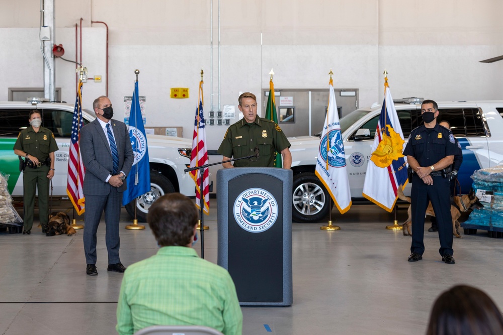 CBP Commissioner Morgan and other senior leaders report on FY2020 enforcement results