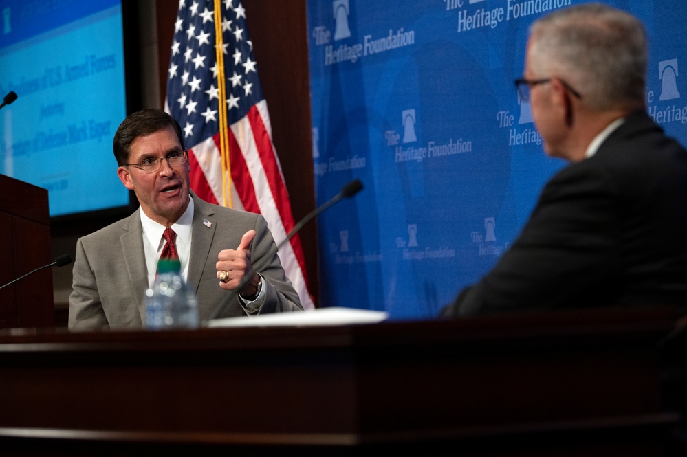 Secretary Esper Delivers Remarks on Readiness of Armed Forces