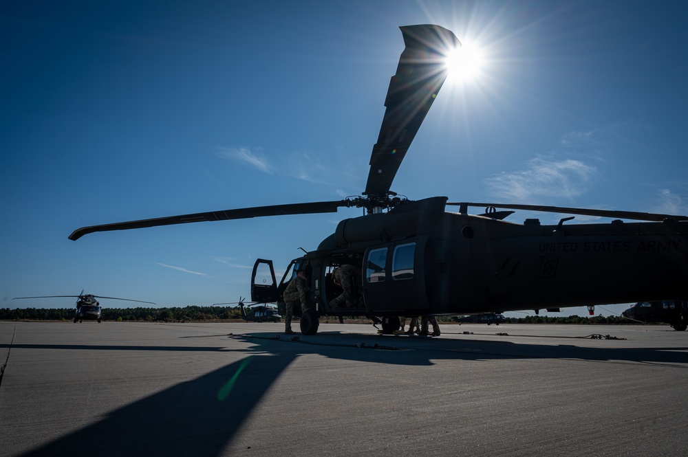 227th Air Support Operations Squadron Fast Rope Training