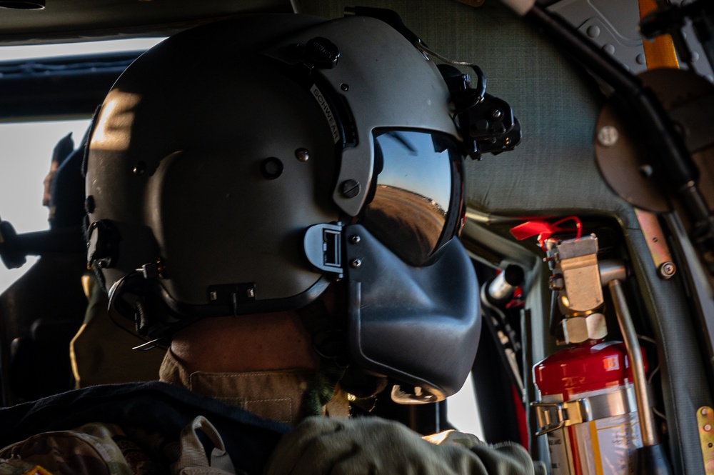 227th Air Support Operations Squadron Fast Rope Training