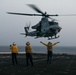 15th MEU Marines practice deck landings aboard USS Somerset