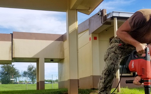 Seabees Provide Construction, Engineering Support to Naval Base Guam