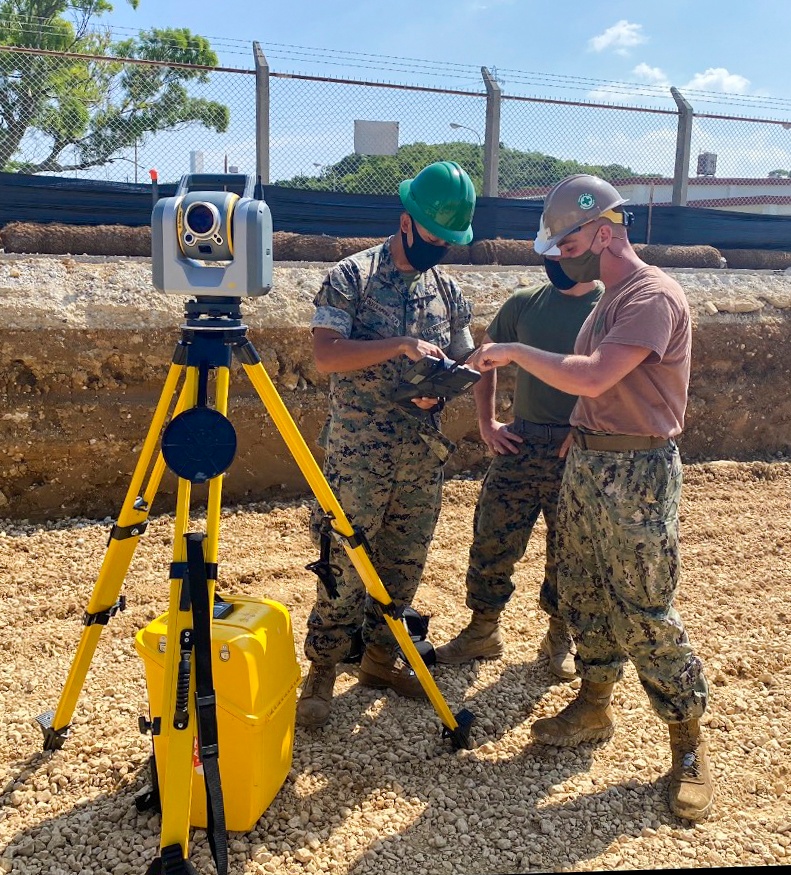 NMCB-3 Constructs USMC G/ATOR Facility in Okinawa