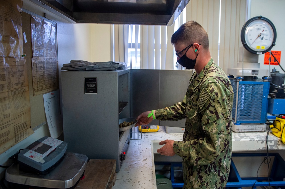 NMCB-3 Seabees Conduct Soil Test for G/ATOR Housing Project
