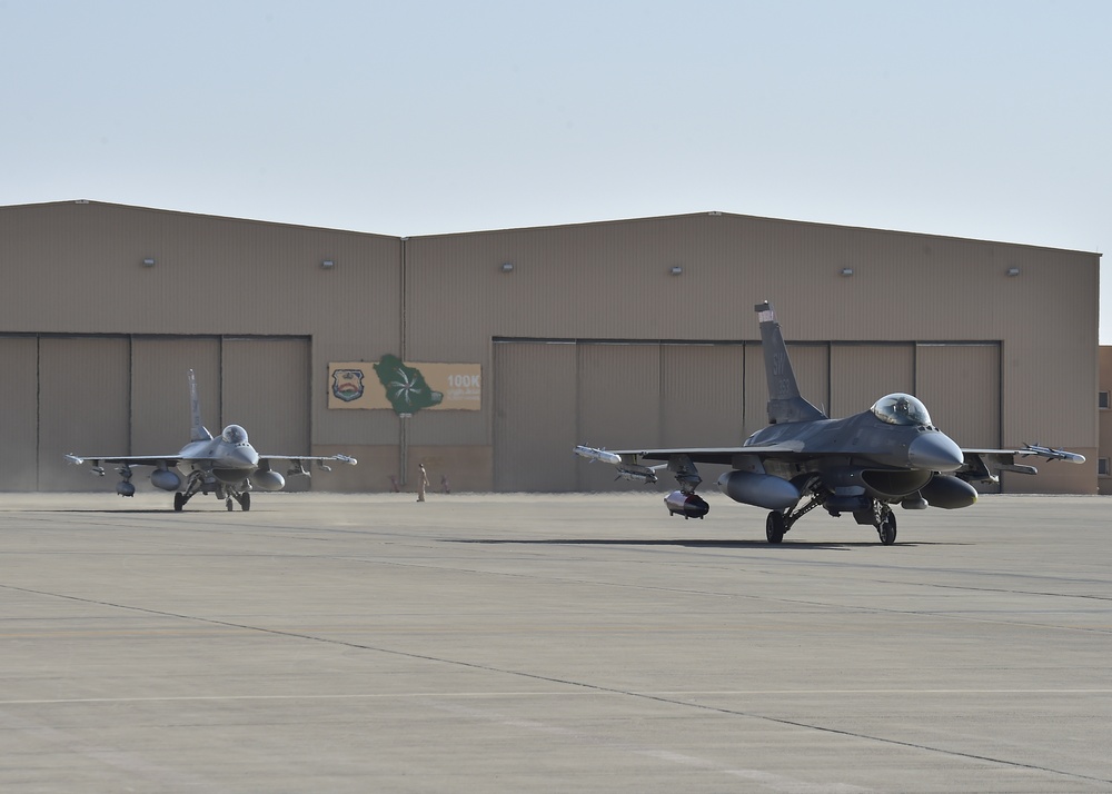 F-16 “Gamblers” arrive at PSAB
