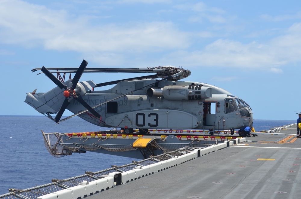 CH-53K Completes First Set of Sea Trials