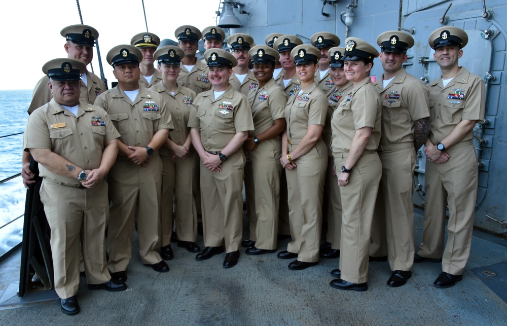 USS PHILIPPINE SEA DEPLOYMENT/245TH NAVY BIRTHDAY