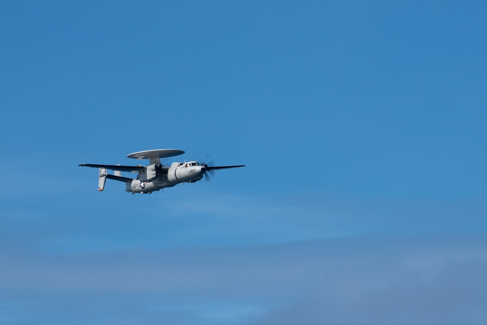 Airborne Command and Control Squadron (VAW) 125 Conducts Fly-by