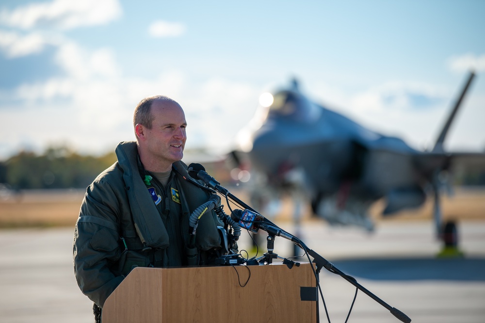 Vermont ANG Welcomes Final F-35A Lightning II