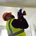 Partial ceiling collapse