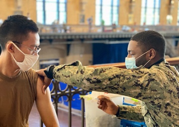 NHC Annapolis Supports USNA Flu Shot Exercise