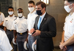 Secretary of Defense Esper visits West Point