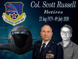 Russell retires with 41 years of service