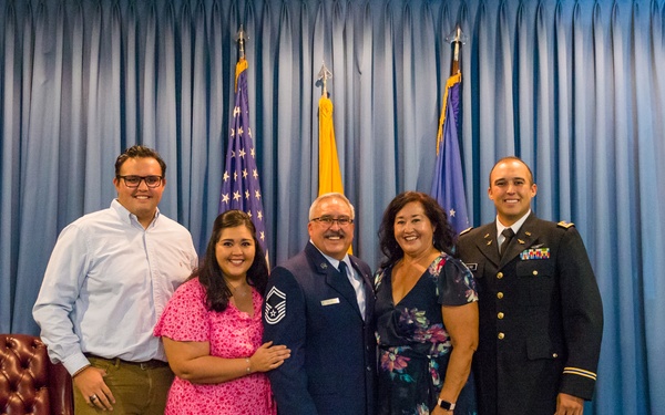 SMSgt Jerry Otero retires from the New Mexico Air National Guard after 33 years of service