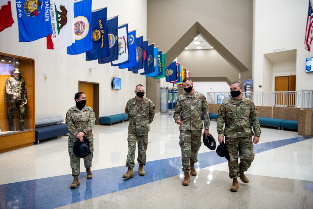 AETC command chief visits the 37th Training Wing