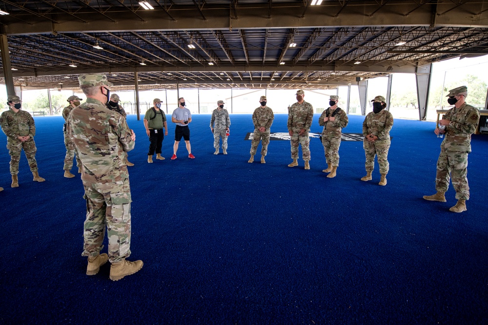 AETC command chief visits the 37th Training Wing