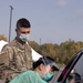 Michigan National Guard testing for COVID-19 in Wayne County