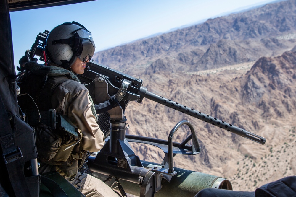 HMLA-169 “Vipers” provide close air support during SLTE 1-21