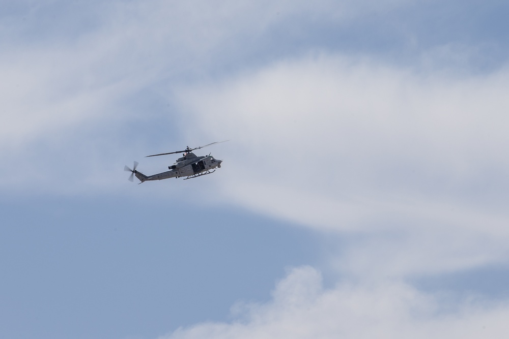 HMLA-169 “Vipers” provide close air support during SLTE 1-21