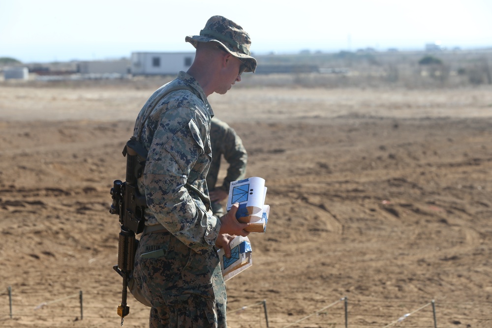 1st Bn, 1st Marines, 1st LAR, 3rd AA Bn, 1st MarDiv conduct a RoC Walk during MCCRE