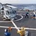 USS America Helicopter Lands Aboard USS Barry