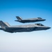 KC-135 refuels F-35s in support of Operation Inherent Resolve