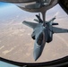 KC-135 refuels F-35s in support of Operation Inherent Resolve