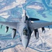 KC-135 refuels F-16s
