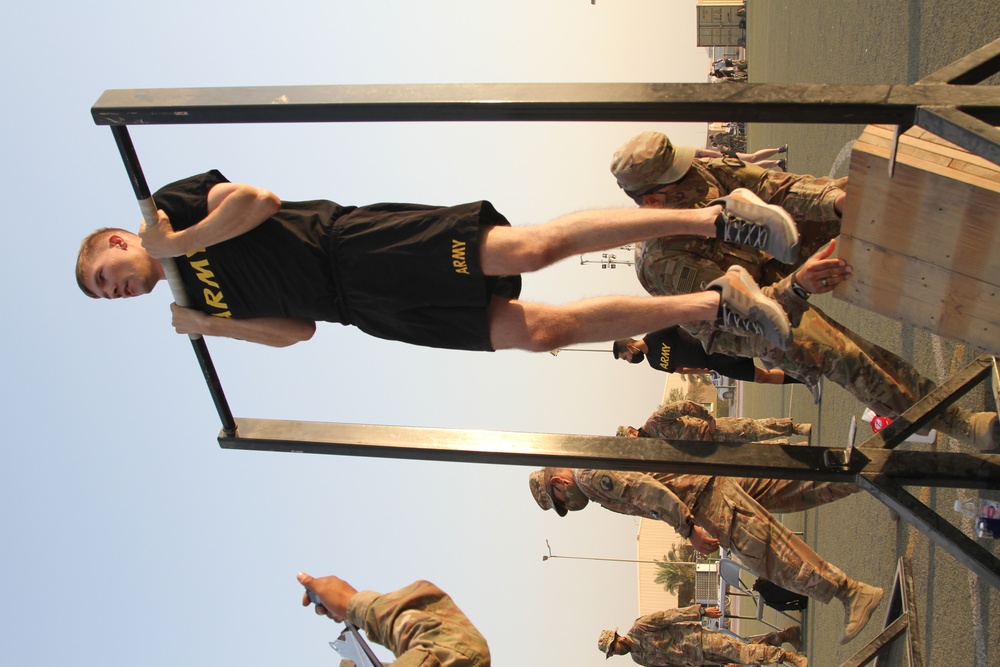 Task Force Spartan Soldiers Compete for GAFB