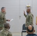 Colonel Cager Recites The Oath