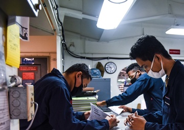 USS Ronald Reagan’s Supply Department