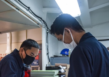 USS Ronald Reagan’s Supply Department