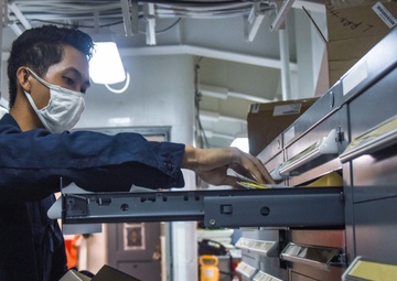 USS Ronald Reagan’s Supply Department