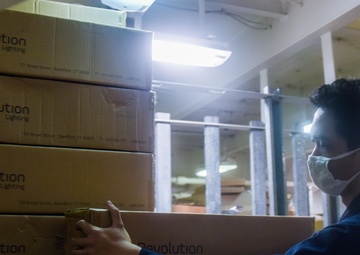 USS Ronald Reagan’s Supply Department