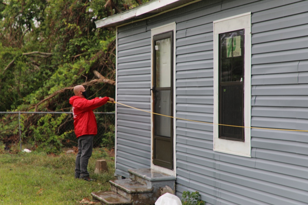 U.S. Army Corps of Engineers conducts assessment for Operation Blue Roof