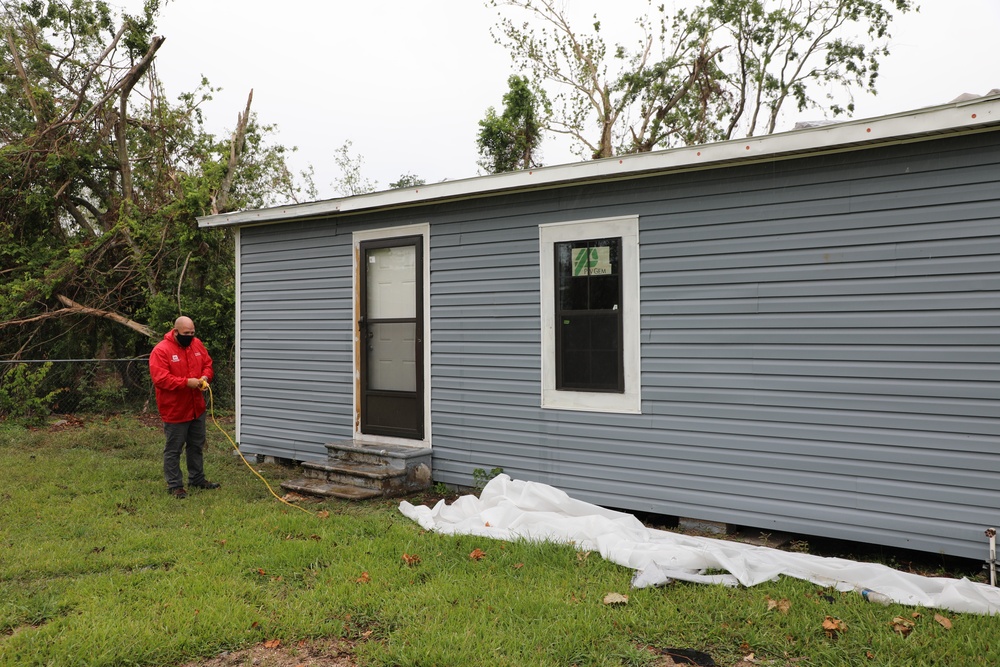 U.S. Army Corps of Engineers conducts assessment for Operation Blue Roof