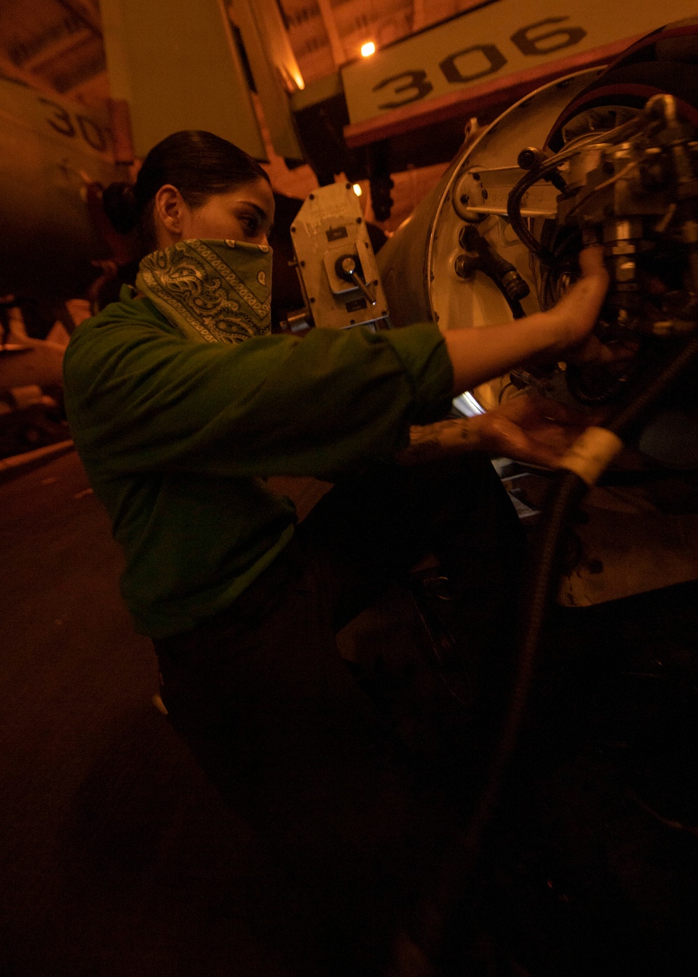 Sailor Installs Harness