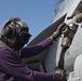 Sailor Refuels Aircraft