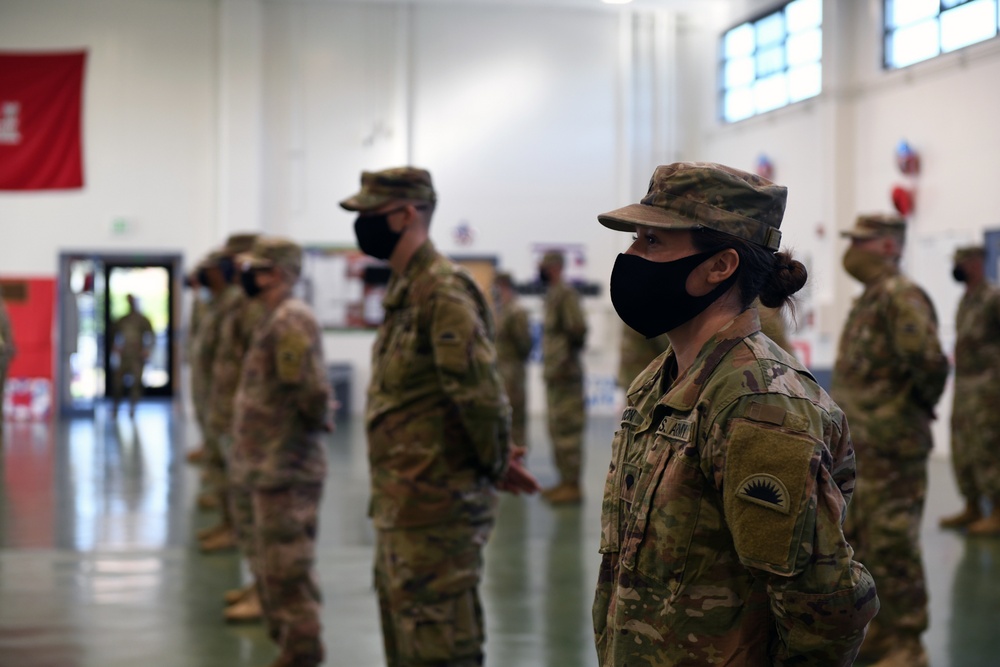Oregon National Guard's 741st Brigade Engineer Battalion conducts demobilization ceremony