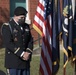 The South Carolina National Guard conducts a ceremony for the Palmetto Military Academy Officer Candidate School at McCrady Training Center